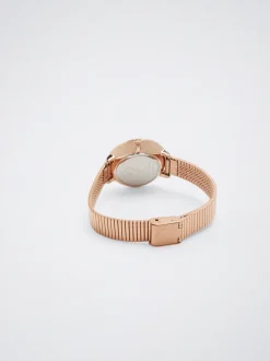 Stainless Steel Watch With Contrast Case|Parfois Online
