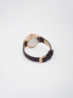 Stainless Steel Watch With Contrast Case|Parfois Fashion