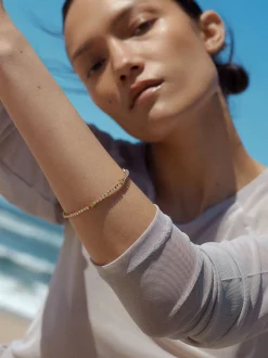 Steel Bracelet With Crystals|Parfois Shop