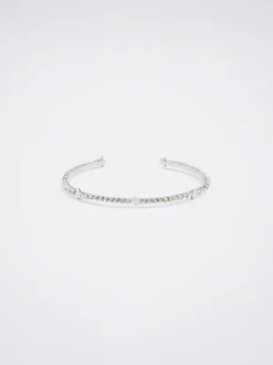 Steel Bracelet With Crystals|Parfois Shop