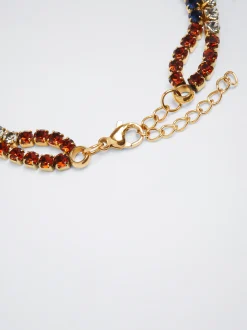 Steel Bracelet With Crystals|Parfois Best