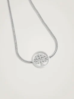 Steel Bracelet With Tree Of Life|Parfois Outlet