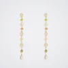 Steel Earrings With Semiprecious Stone|Parfois Online