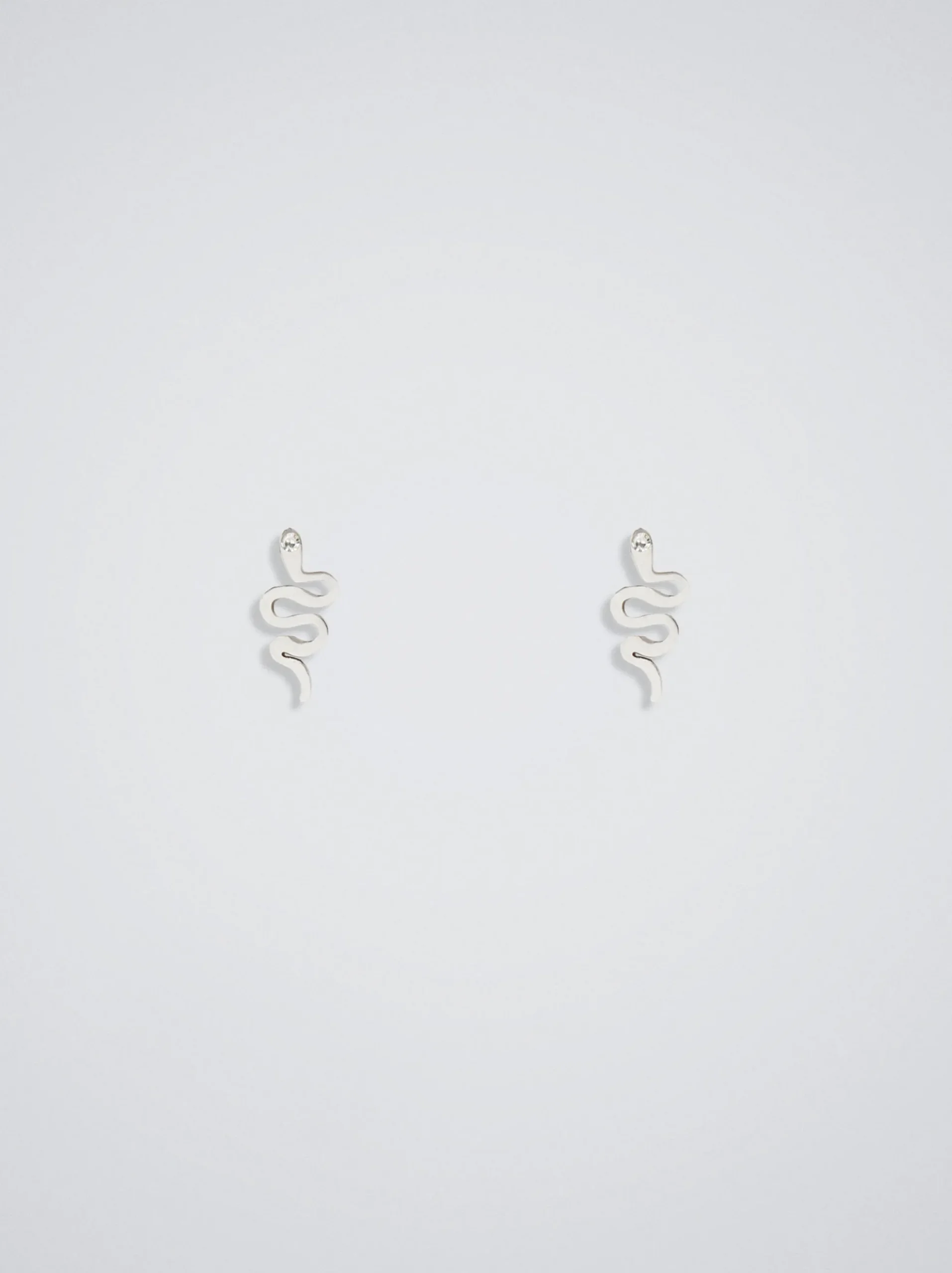 Steel Earrings With Snake|Parfois Best