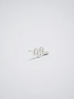 Steel Earrings With Snake|Parfois Best