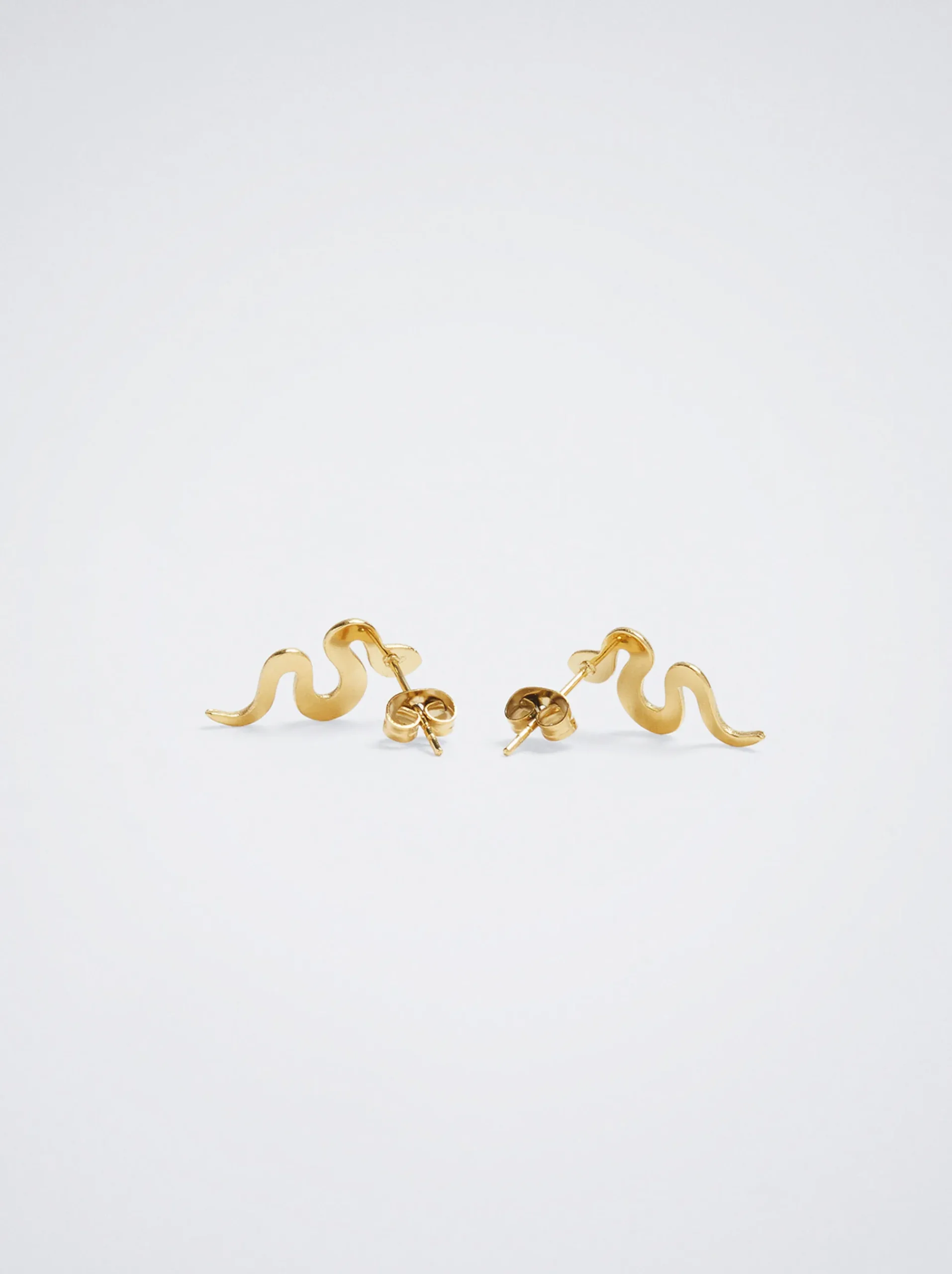 Steel Earrings With Snake|Parfois Clearance
