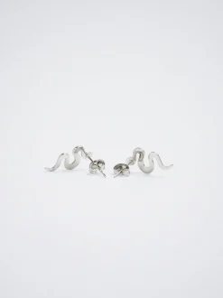 Steel Earrings With Snake|Parfois Cheap