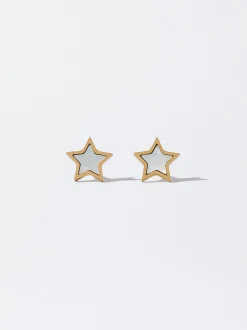Steel Earrings With Stars|Parfois Clearance