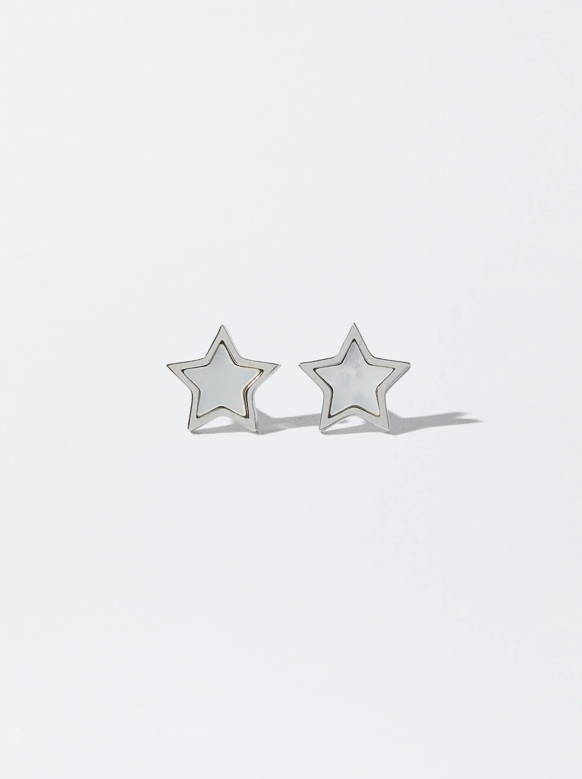 Steel Earrings With Stars|Parfois Shop