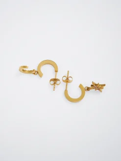 Steel Hoops With Moon And Star|Parfois Online
