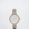 Steel Watch With Strass Dial|Parfois Fashion