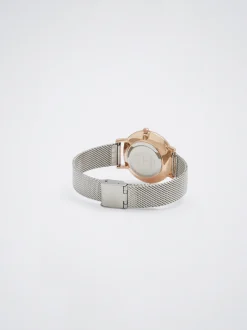 Steel Watch With World Map Case|Parfois Best