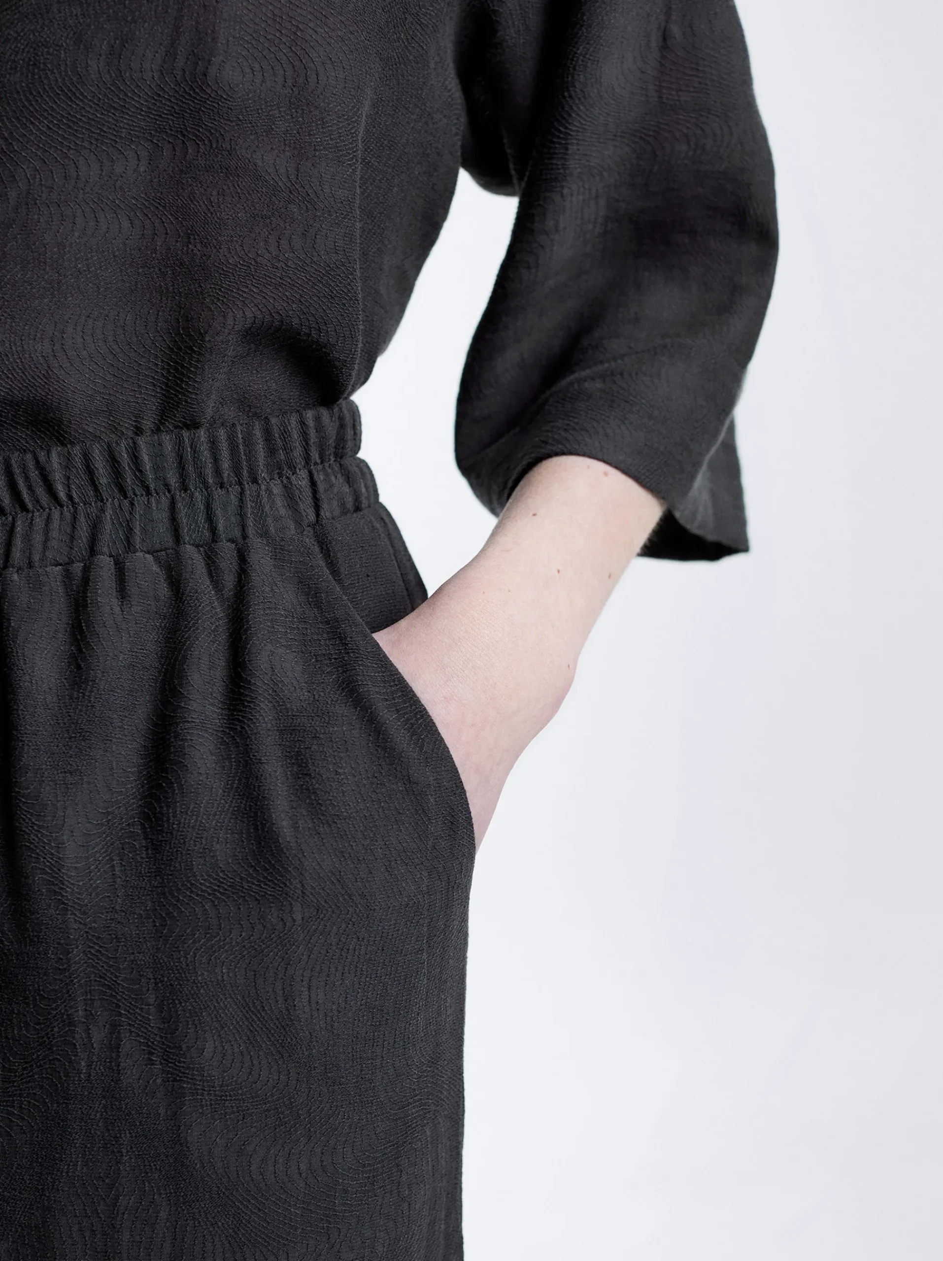 Straight Jacquard Trousers|Parfois Sale