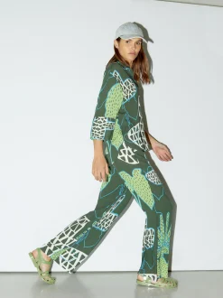 Straight Printed Pants|Parfois Outlet