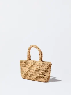 Straw Bag With Flowers|Parfois Best