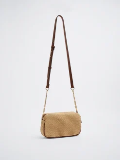 Straw Crossbody Bag|Parfois Outlet