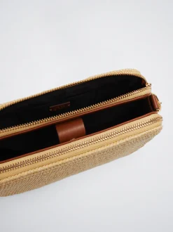 Straw Crossbody Bag|Parfois Outlet