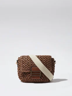 Straw Crossbody Bag|Parfois Sale
