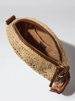 Straw Crossbody Bag|Parfois Cheap