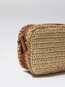 Straw Crossbody Bag|Parfois Discount