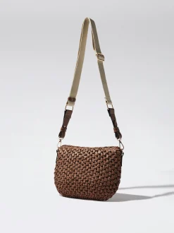 Straw Crossbody Bag|Parfois New