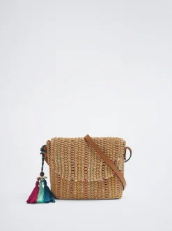 Straw Crossbody Bag|Parfois Clearance