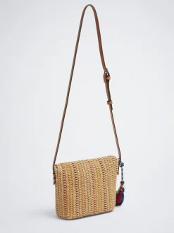 Straw Crossbody Bag|Parfois Clearance