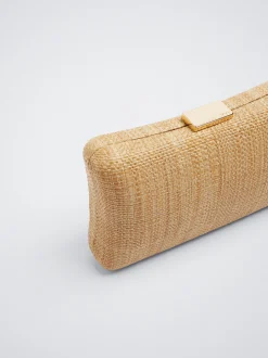 Straw Party Clutch|Parfois Online