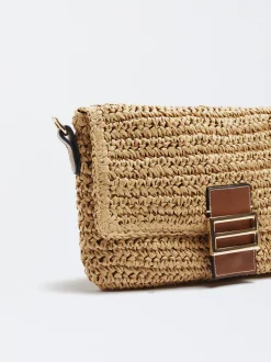 Straw Shoulder Bag|Parfois Cheap