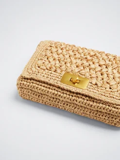 Straw Shoulder Bag|Parfois Hot