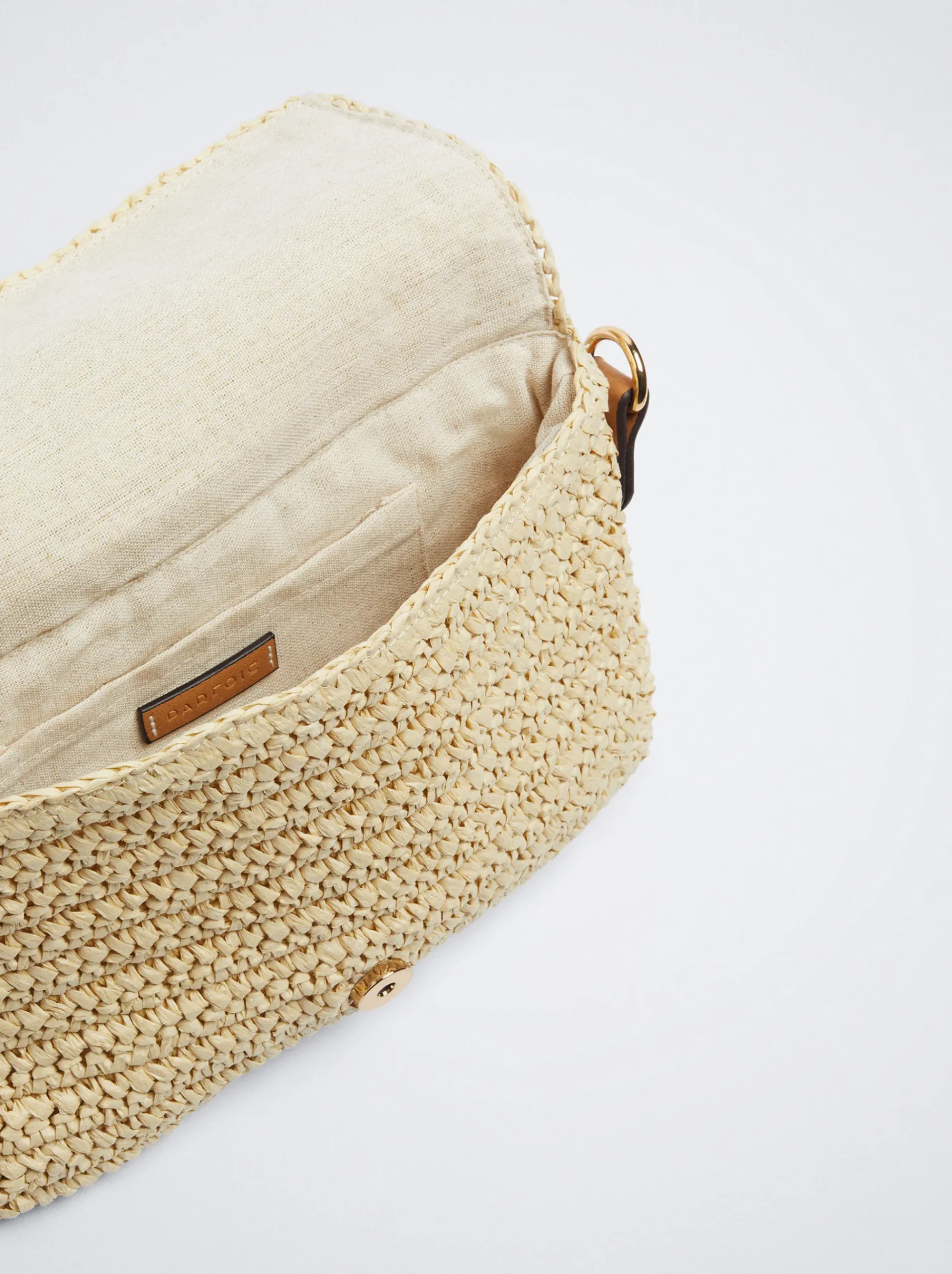 Straw Shoulder Bag|Parfois Sale
