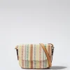 Straw-Effect Crossbody Bag|Parfois Cheap