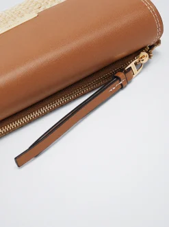 Straw-Effect Wallet|Parfois Fashion