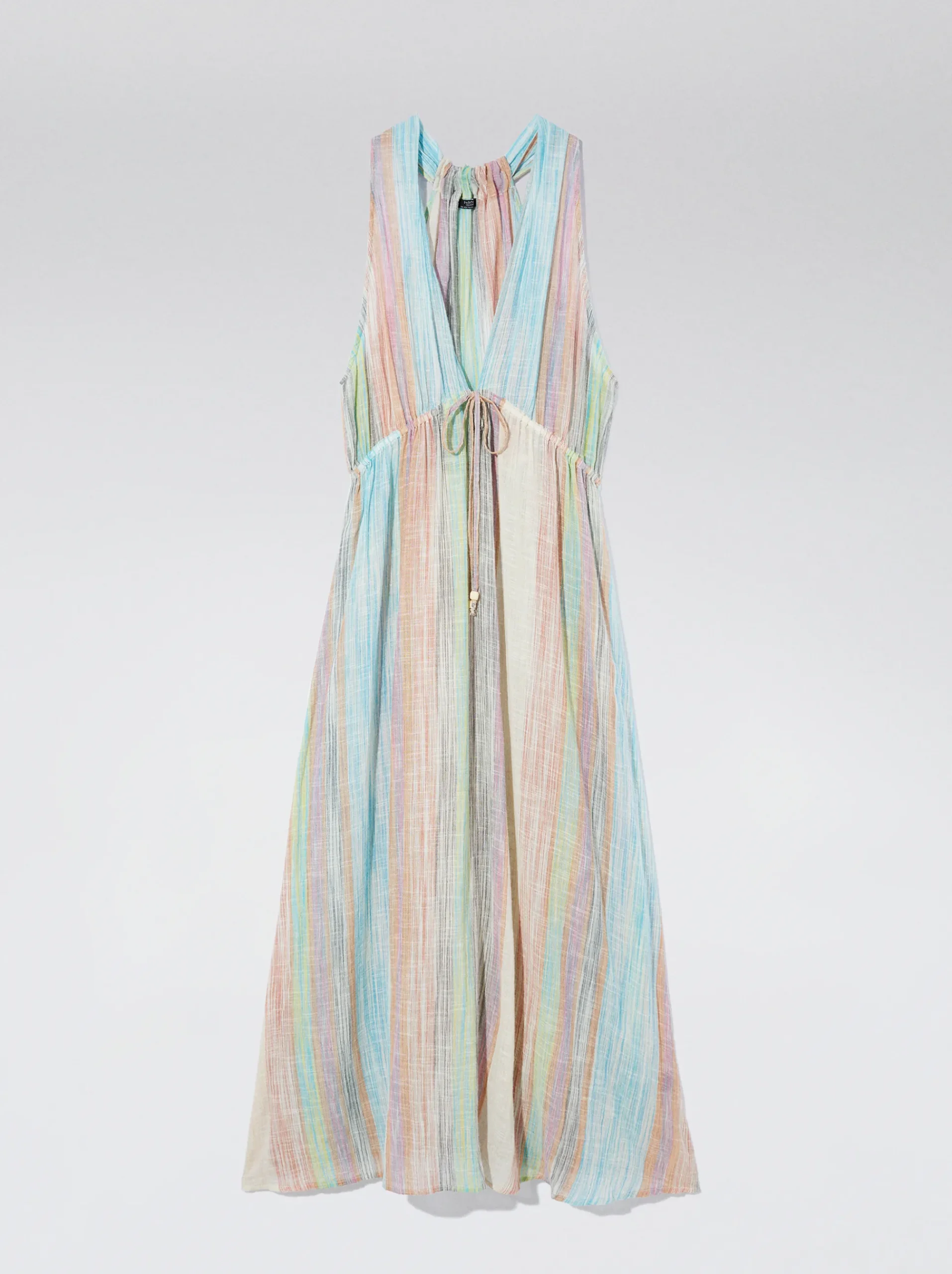 Striped Cotton Dress|Parfois Flash Sale