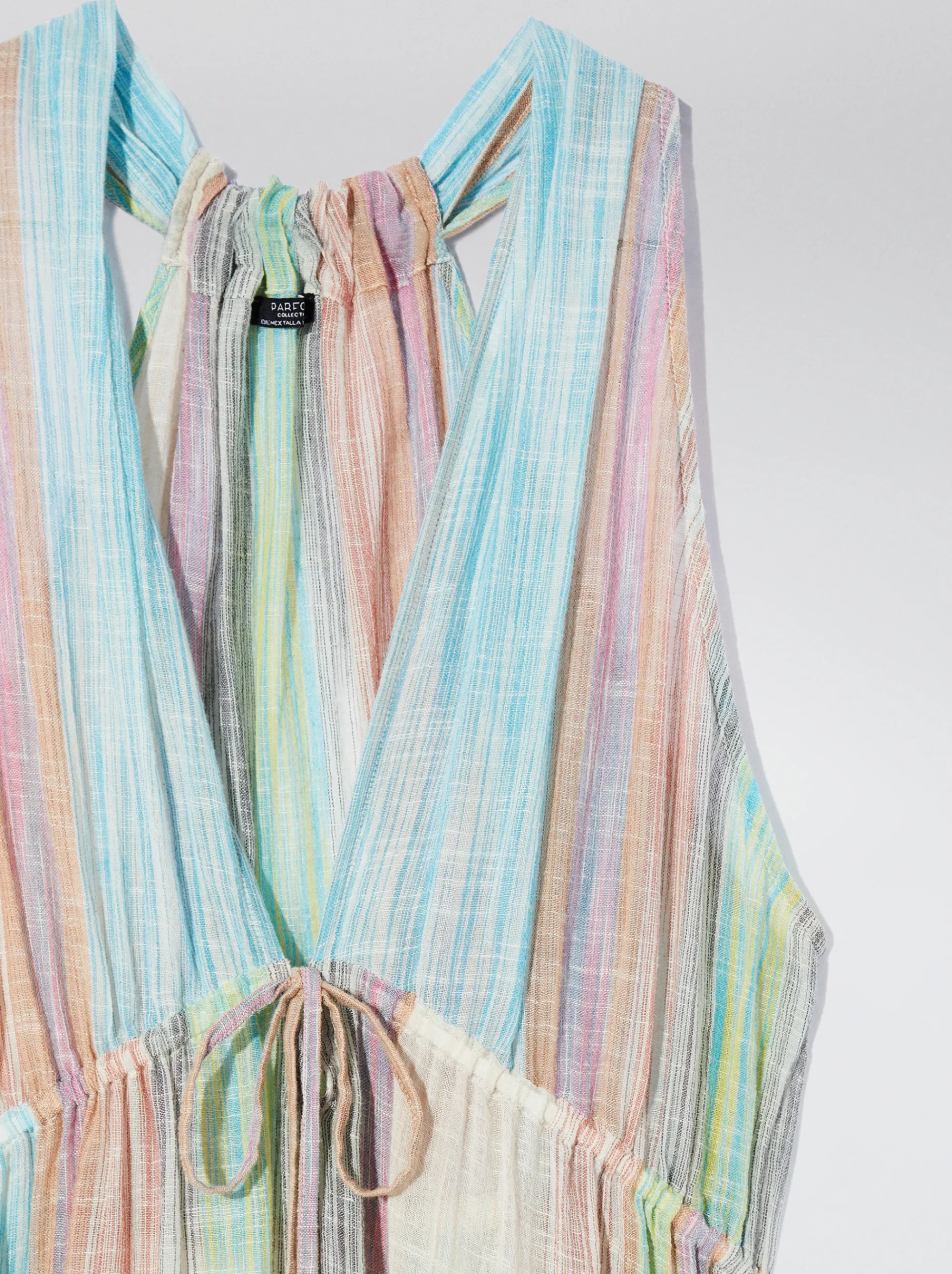 Striped Cotton Dress|Parfois Flash Sale