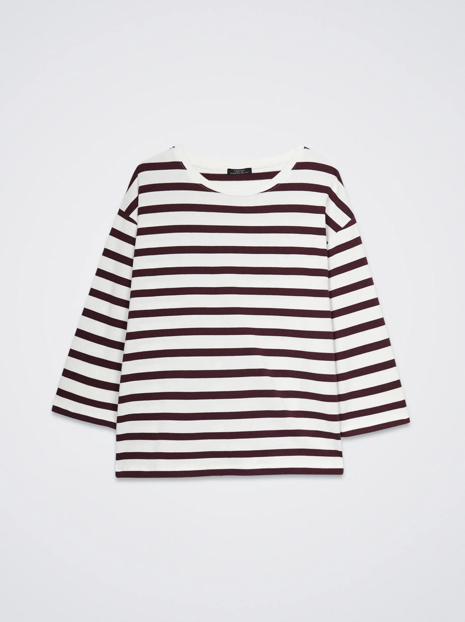 Striped Cotton T-Shirt|Parfois Store