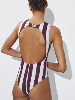 Striped Swimsuit|Parfois Sale