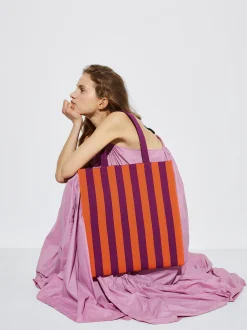 Striped Tote Bag|Parfois Discount
