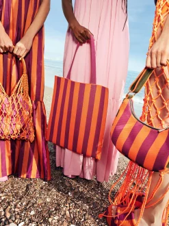 Striped Tote Bag|Parfois Discount