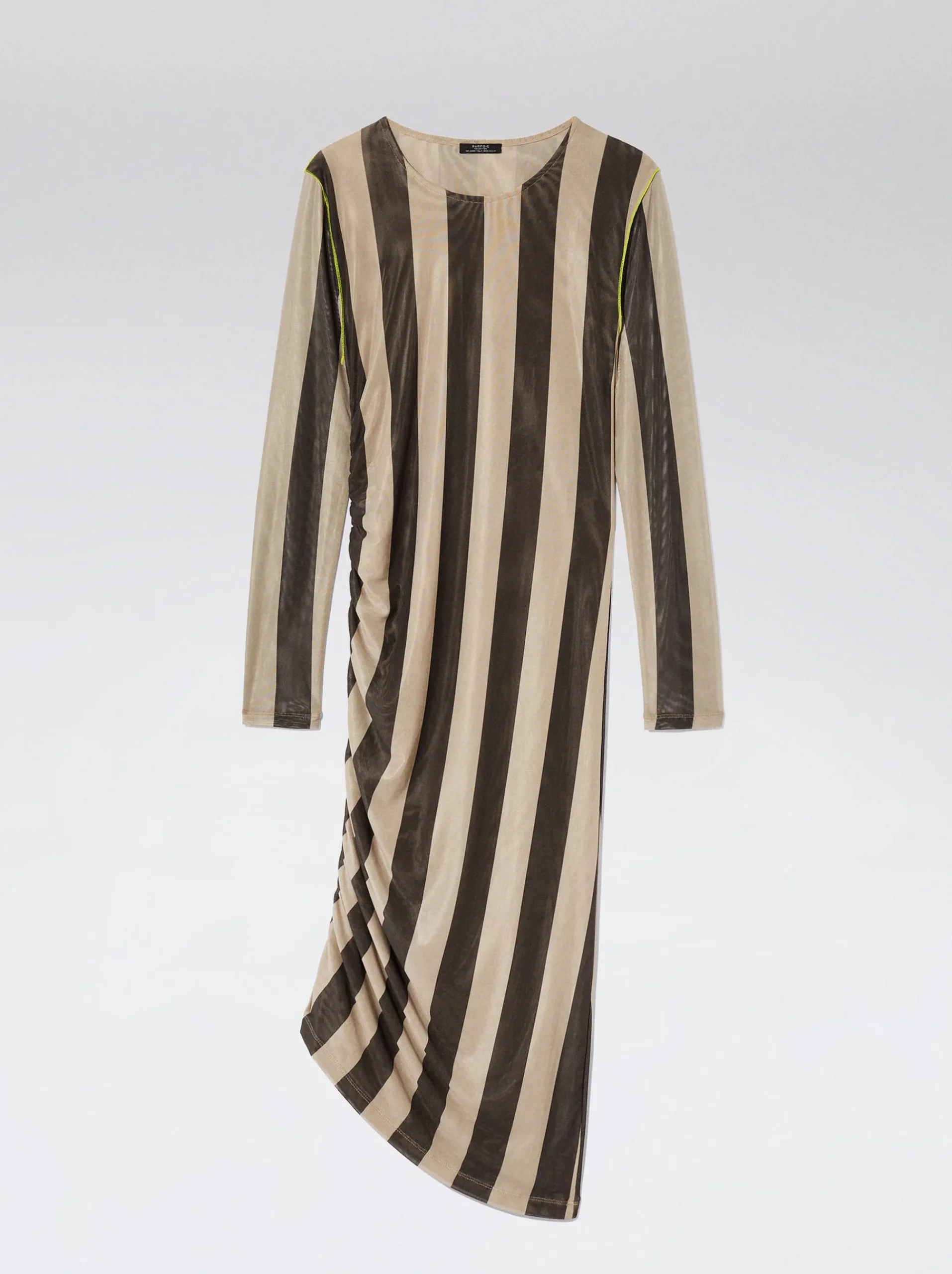Striped Tulle Midi Dress|Parfois Flash Sale