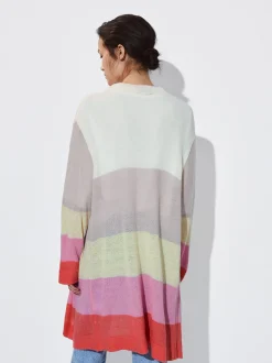 Striped Wool Blend Cardigan|Parfois Discount