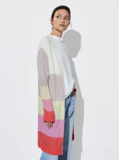 Striped Wool Blend Cardigan|Parfois Hot