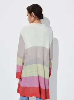 Striped Wool Blend Cardigan|Parfois Hot