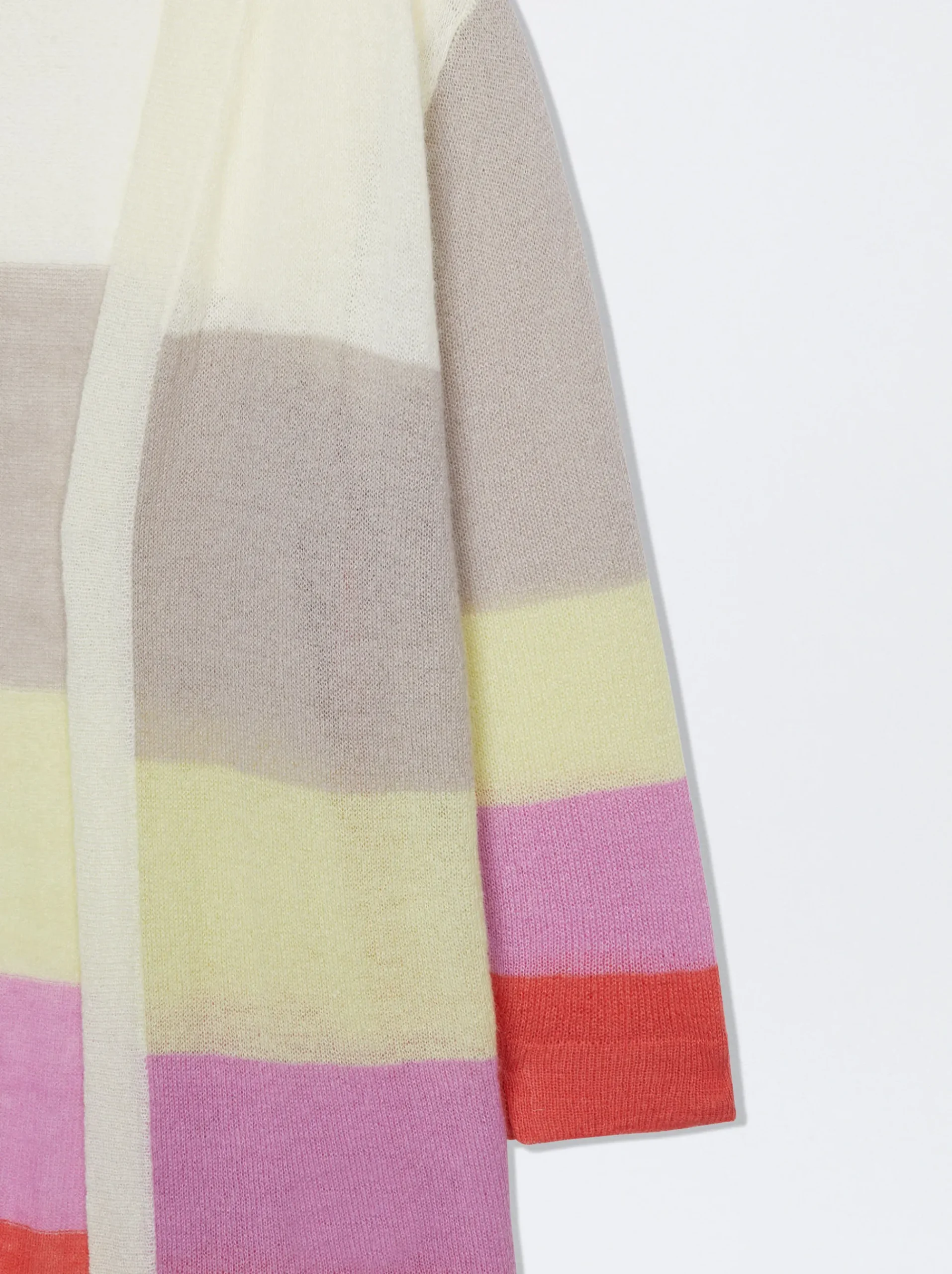 Striped Wool Blend Cardigan|Parfois Hot