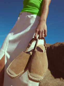 Suede And Jute Espadrilles|Parfois Clearance