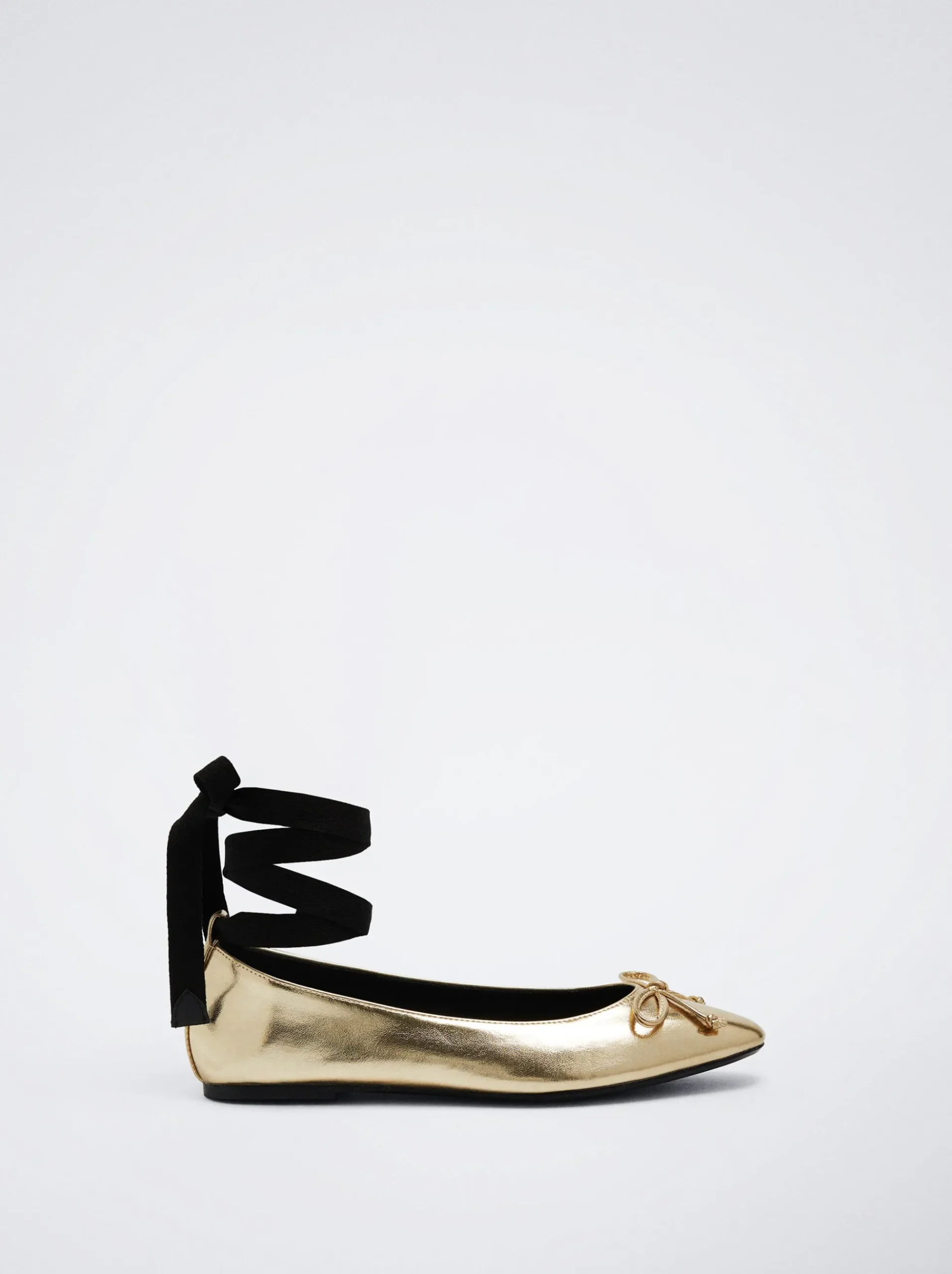 Tied Ballerinas With Bow|Parfois New