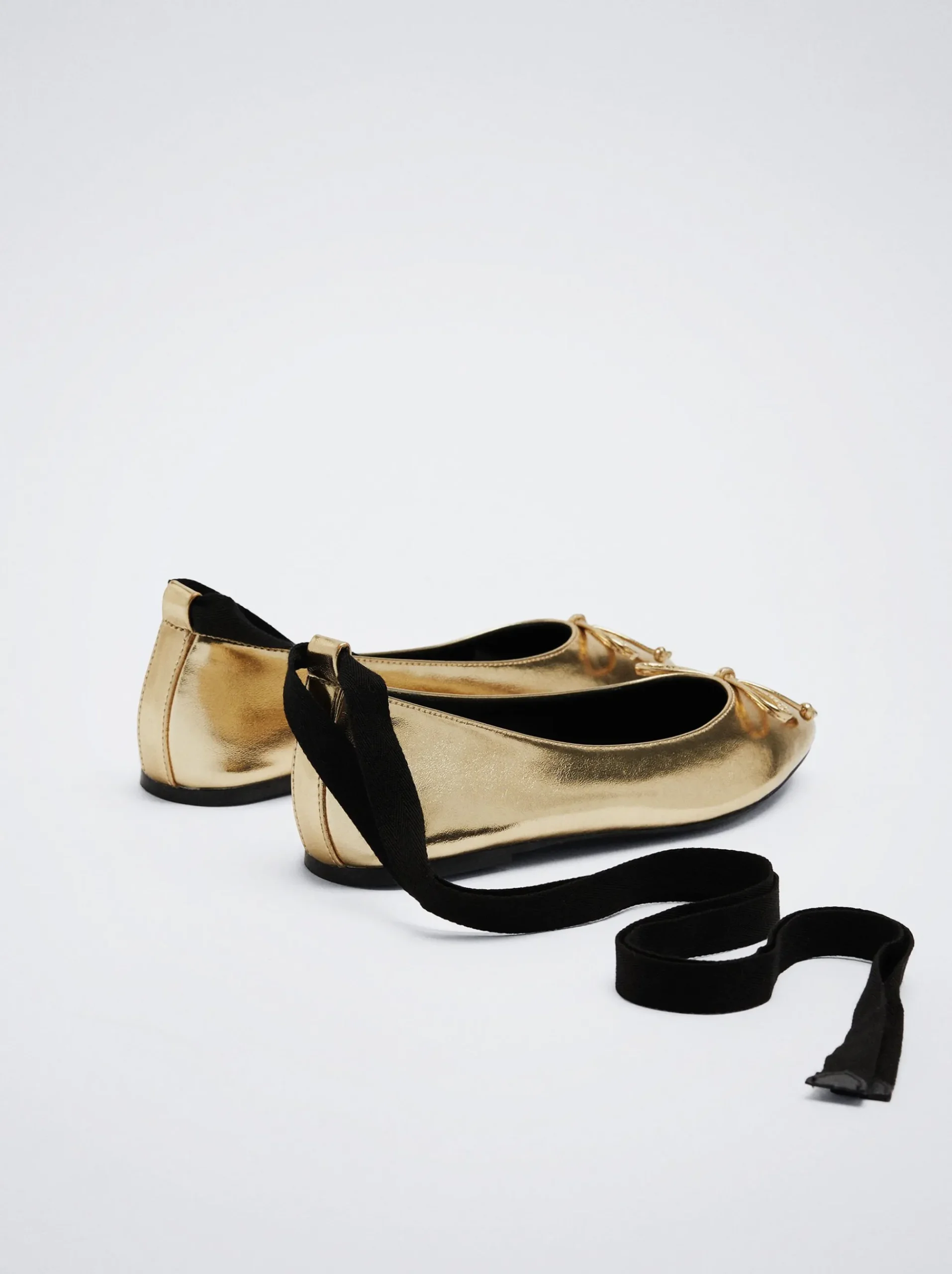 Tied Ballerinas With Bow|Parfois New
