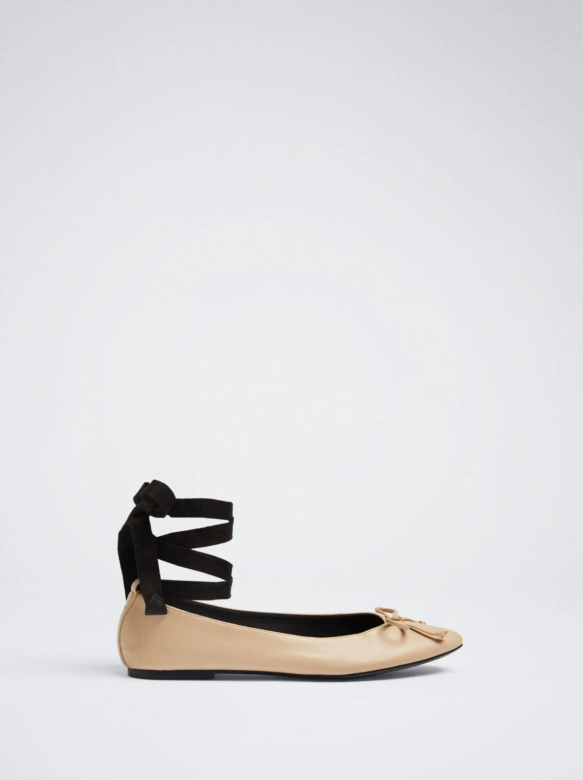Tied Ballerinas With Bow|Parfois Flash Sale