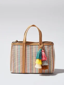 Tote Bag With Detachable Pendant|Parfois New