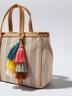 Tote Bag With Detachable Pendant|Parfois New